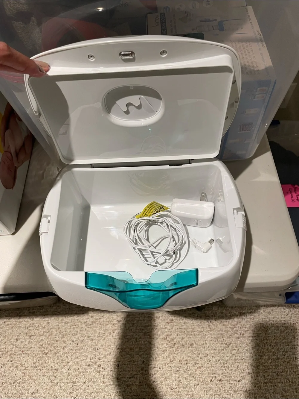 Hiccapop Baby Wipe Warmer and Wipes Dispenser, Diaper Wipe Warmer, White